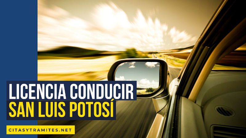 cita licencia conducir San Luis Potosí